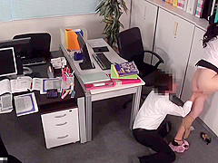 02A0124-Sexually harassing a mature office lady in an office alone