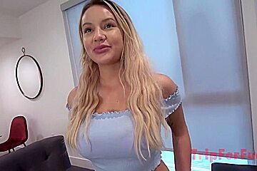 1 - I Kneaded Her Heavy Boobs Again And Again Then Creampied With Kylie Paige