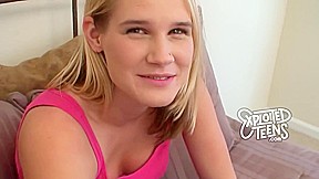 18 Years Old - Watch This Nervous 18 Yr Old Star In Her First Adult Vi