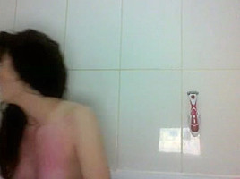 18yo uk college girl eleanor teases strips and masturbates