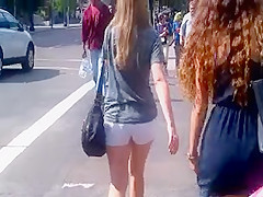 2 Short Shorts and a 1 Mini Dress Hotties