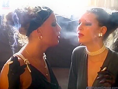2 Women Smoking