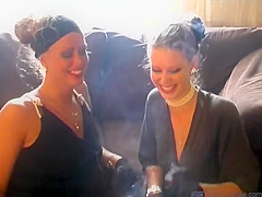 2 Women Smoking