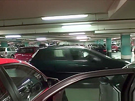 2009-12-28 Paula - Fucking in the parking garage