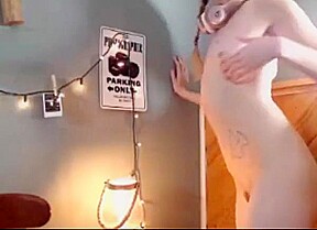 22yo readhead small tits hairy pussy HOT 6 rubbing 1