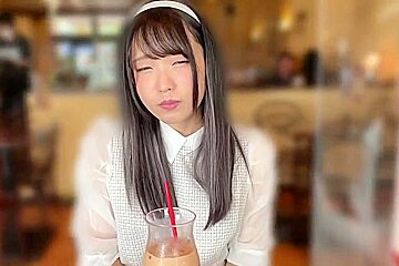 413instc-271 [cafe-loving Girls Leaked] Black-haired Lo