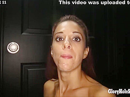 5 Expert Cock Suckers Sucking Off Strangers In Gloryhole - Payton Hall