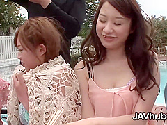 5 Horny Japanese Ladies Gobble Penii