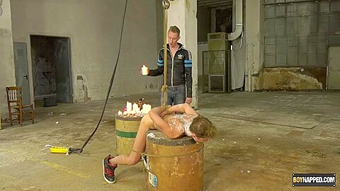 A Painful Experience For Ariel! - Ariel Black & Ashton Bradley - Boynapped