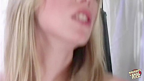 A Smoking Hot Blonde Gets Anal Rammed By A Fat Cock In The Gym