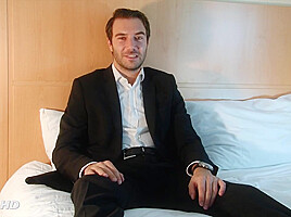 A Str8 Banker In Suit Trouser Made A Porn In Spite Of Him