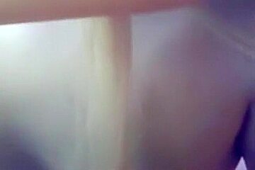 A blonde and a brunette masturbate on cam