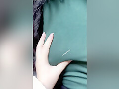 A white skunk MILFs an Asian MILF on video