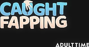 ADULT TIME - Horny Maya Woulfe Caught Masturbating By Australian Girlfriend Holly Day!