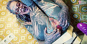 ANAL gapes and PISS on books and TOYS - PEE, ANAL, ATM, Toys (goth, punk, alt porn) ZF060 - PissVids
