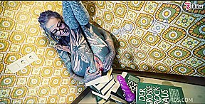 ANAL gapes and PISS on books and TOYS - PEE, ANAL, ATM, Toys (goth, punk, alt porn) ZF060 - PissVids