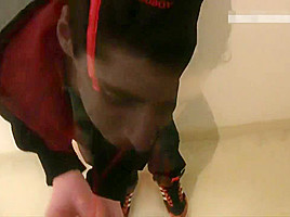 Aa Vid - Cute Boy Fucked In The Hallway