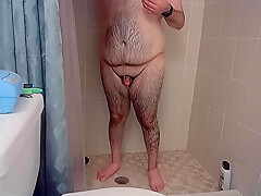 Actually Small Dick Takes A Shower