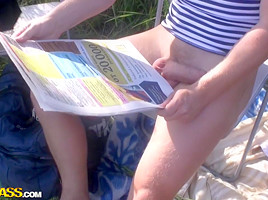 Adeline & Joana & Molly in one of the outdoor group sex video with nasty students 18+