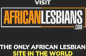 African Lesbians Eating Pussy And Fucking Hard With Strap-On