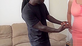 African fucking the milf crown of panties aside