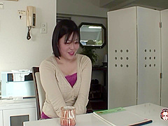 After The Two Men Make Her Asian Pussy Squirt With Toys The Brunette Craves Penetration