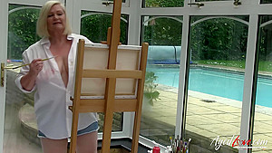 AgedLove Hot British Blonde Got Straight Hardcore