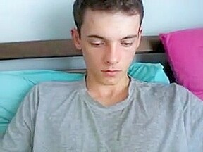 Albanian handsome boy cums on cam big cock tight smooth ass