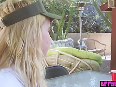 Alexa Grace, Kylie Sinner And Alina West - Teenie Scouts Pounded Their Counselor With A Huge Dildo