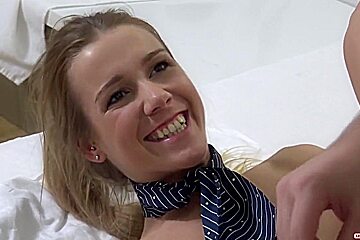 Alexis Crystal In Flight Attendant Who Doubles As A