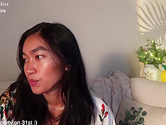 Amateur Asian Webcam Strip Masturbation