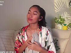 Amateur Asian Webcam Strip Masturbation