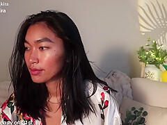 Amateur Asian Webcam Strip Masturbation
