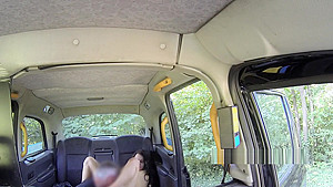 Amateur Babe Sucks Cab Drivers Big Dick Outdoor
