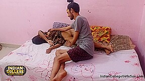 Amateur Indian skinny teen 18+ get an anal creampie after a hard desi pussy fucking sex