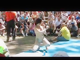 Amateur Oil Wrestling