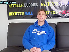 Amateur Solo Jock Showing And Shaking His Cock On Casting