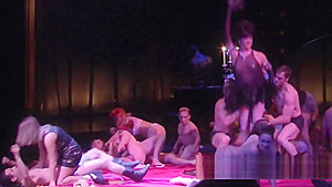 Amateur swinger couples practice with foreplay before starting the sexiest experience of their lives