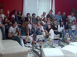 Amature Orgy With Loads Of Group Fucking Action 1