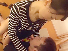 Amazing Japanese girl Aoki Misora in Incredible Cunnilingus, Blowjob JAV scene
