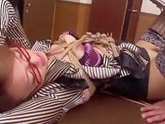 Amazing Japanese girl China Nishino, Akiho Yoshizawa, Minako Konno in Incredible Fetish, BDSM JAV clip