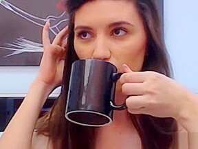 Amazing brunette MisteryMila livejasmin plays with tits and pussy