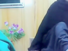 Amazing exclusive muslim, kissing, cowgirl adult scene