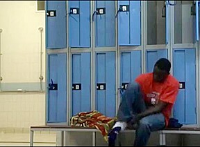 Amazing gay scene with Big Cock, Locker Room scenes