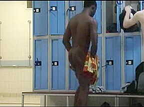 Amazing gay scene with Big Cock, Locker Room scenes