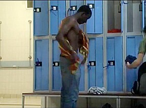Amazing gay scene with Big Cock, Locker Room scenes