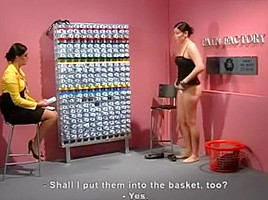 Amazing homemade BDSM, Brunette sex video