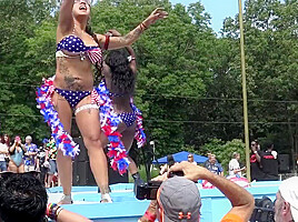 American Woman - Naked Girls Dancing at Nudes-A-Poppin 2017