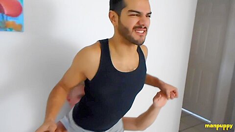 An Ass Grinding Wrestle! - Leo Blue & Sebastian Cums