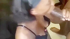 Anal then blowjob